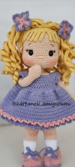 Receita Amigurumi Boneca (34) Tradução