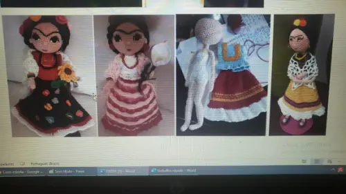 receita amigurumi Boneca (50)