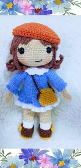 receita amigurumi Boneca (51) tradução