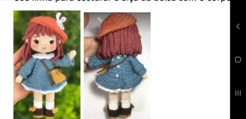 receita amigurumi Boneca (51) tradução