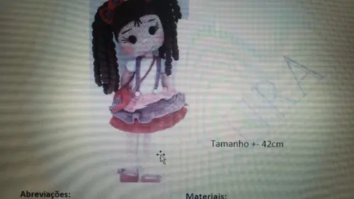 Receita Amigurumi Boneca (55) Tradução