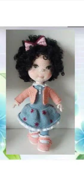 receita amigurumi Boneca (62) tradução