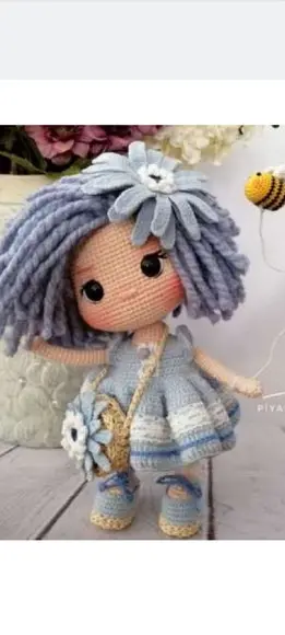 Receita Amigurumi Boneca (7) Tradução