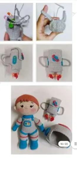 Receita Amigurumi Boneco (13) Tradução