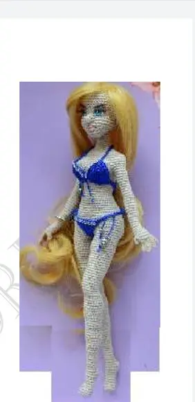 Receita Amigurumi Boneca (66) Tradução