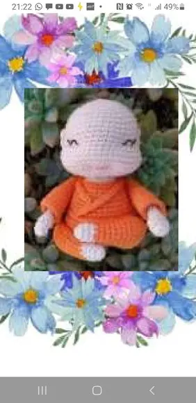 receita amigurumi BUDA