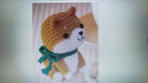 receita amigurumi CACHORRO SHIBA INU