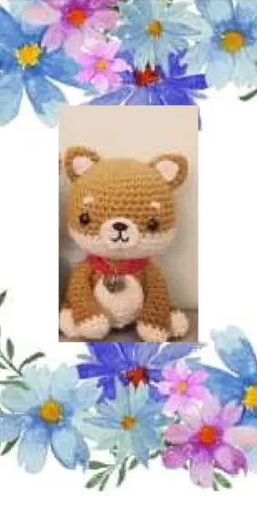 receita amigurumi CACHORRO SHIBA INU