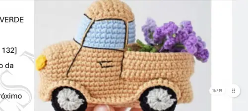 Receita Amigurumi Caminhão - Receita