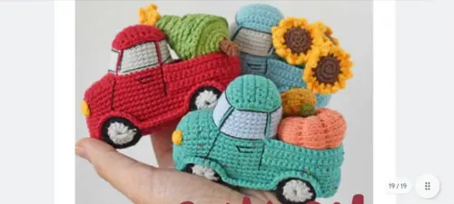 Receita Amigurumi Caminhão - Receita