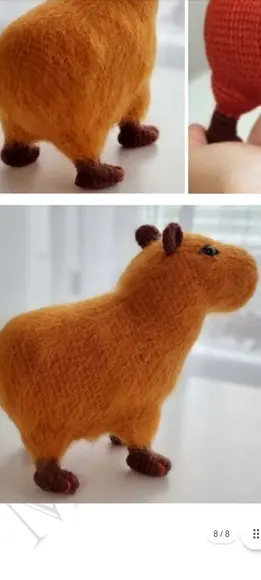 Receita Amigurumi Capivara