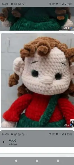 Receita Amigurumi Casal de Elfos- Tradução