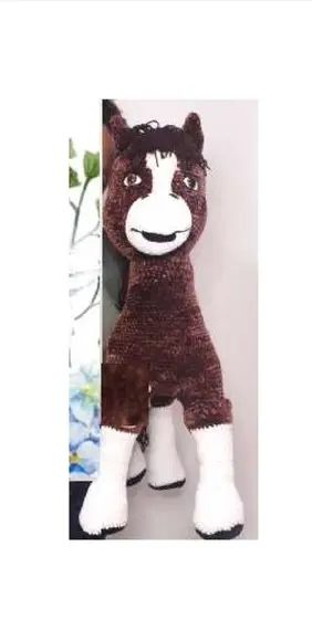 receita amigurumi CAVALO tradução