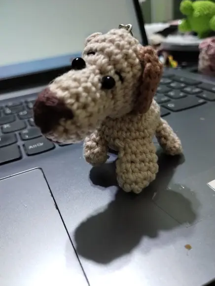 Receita Amigurumi Chaveiro de Cachorro (1)