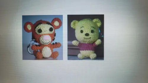 Receita Amigurumi Chaveiros Amigos Pooh Trad