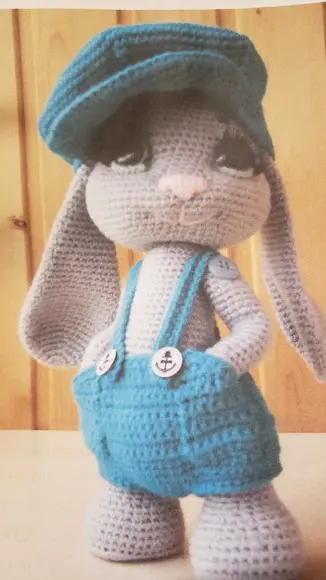 Receita Amigurumi Coelho de Boina