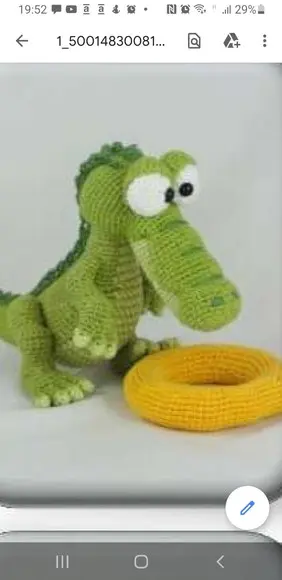 Receita Amigurumi Crocodilo (4)