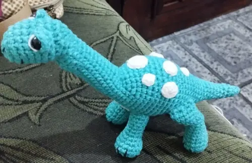 Receita Amigurumi Dinossauro (5) Tradução