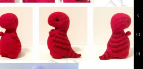 Receita Amigurumi Dinossauro T-rex (1)