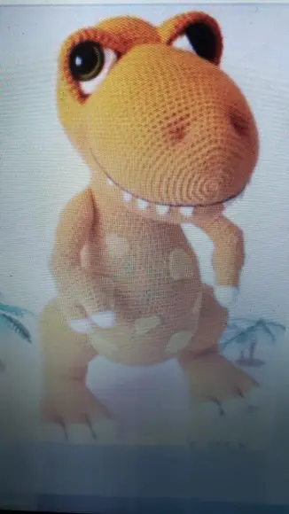 receita amigurumi dinossauro T-REX (2)