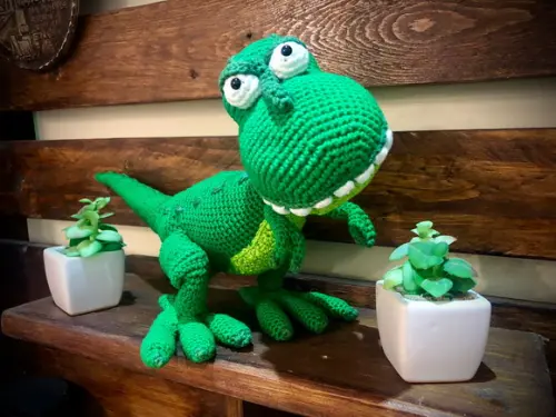 Receita Amigurumi Dinossauro T-rex (3)