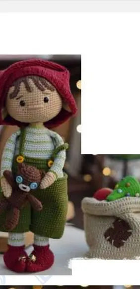Receita Amigurumi Duende (2) Tradução