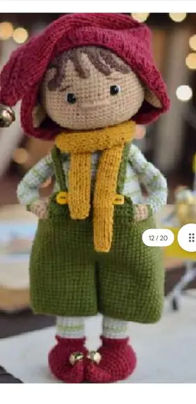 Receita Amigurumi Duende (2) Tradução
