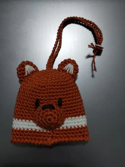 Receita Amigurumi Esconde Chave - Raposa