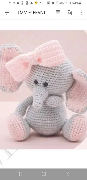Receita amigurumi ELEFANTE (2) tradução