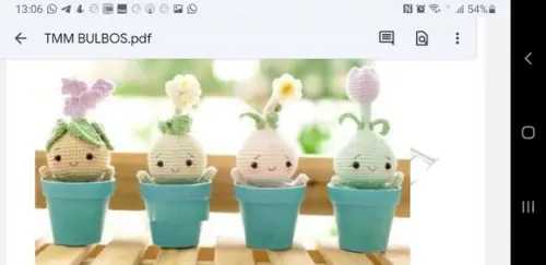 receita Amigurumi FLOR (2) tradução