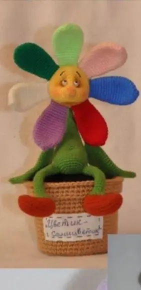 receita Amigurumi FLOR tradução