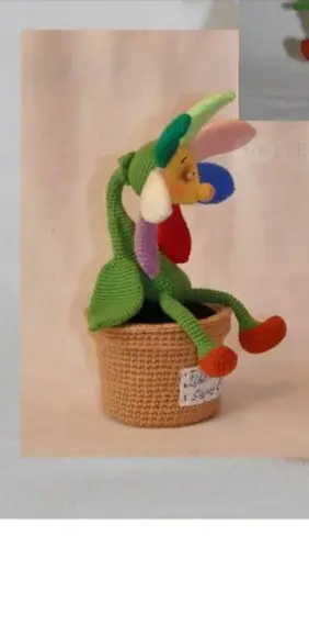 receita Amigurumi FLOR tradução