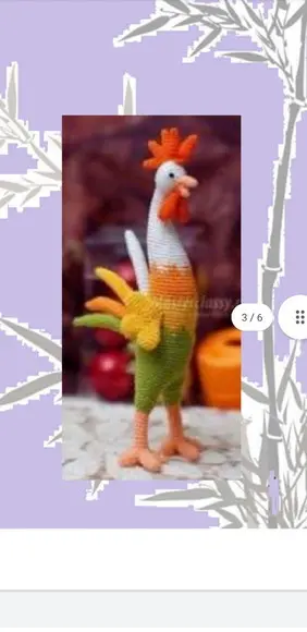 receita amigurumi GALO 2)