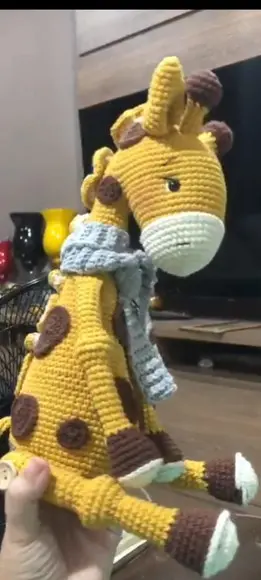 Receita Amigurumi Girafa (4) Tradução