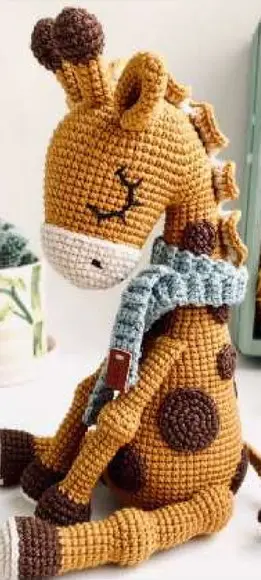 Receita Amigurumi Girafa (4) Tradução