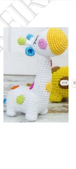 Receita Amigurumi Girafa (5) Tradução