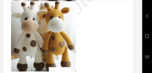 receita amigurumi GIRAFA (7) tradução