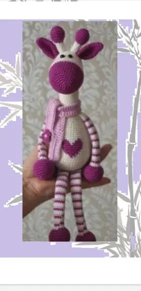Receita Amigurumi Girafa (9) Tradução