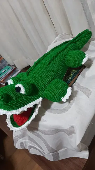 Receita Amigurumi Jacaré (1)