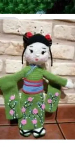 Receita Amigurumi Japonesa (1) - Oriental