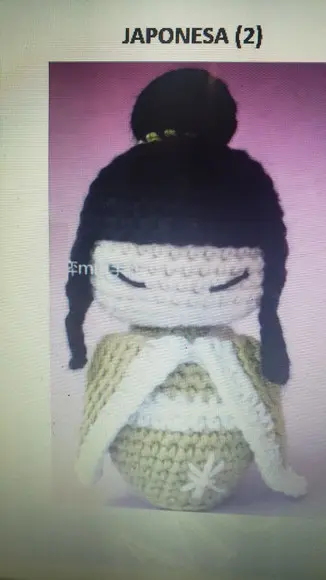 Receita Amigurumi Japonesa (2) - Oriental