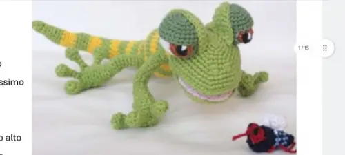 Receita Amigurumi Lagarto e Mosca- Tradução