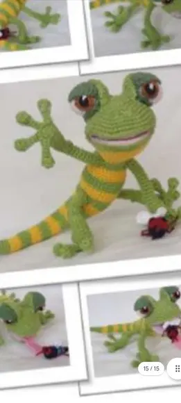 Receita Amigurumi Lagarto e Mosca- Tradução