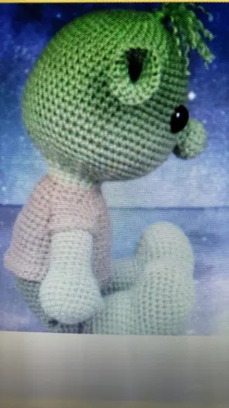 receita amigurumi OGRO
