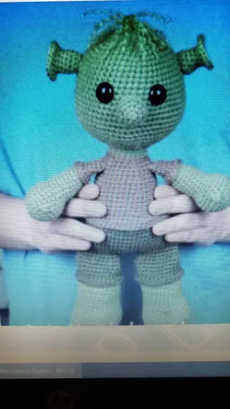receita amigurumi OGRO