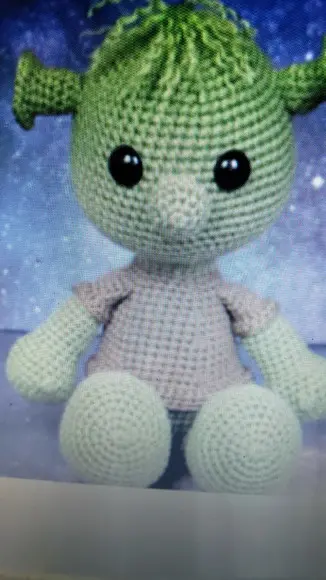 receita amigurumi OGRO