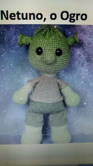 receita amigurumi OGRO