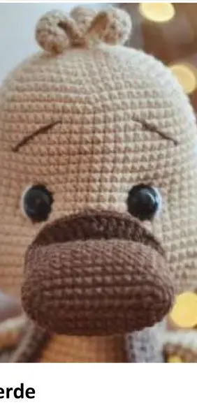 receita amigurumi ORNITORRINCO tradução