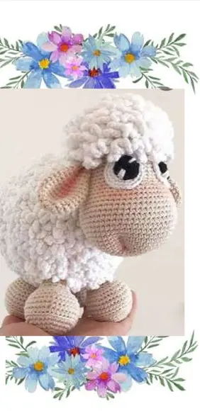 receita amigurumi OVELHA (3) tradução