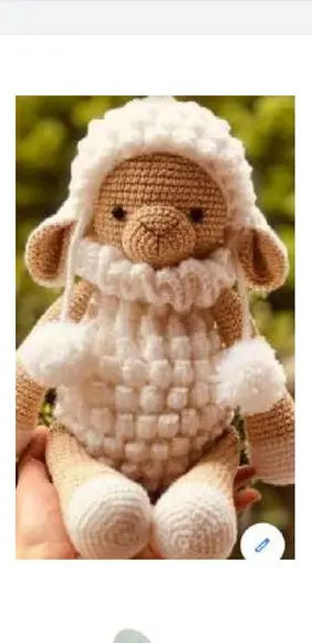 receita amigurumi OVELHA (4) tradução